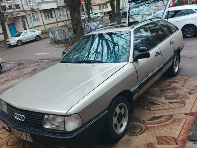 Серый Ауди 100, объемом двигателя 2 л и пробегом 200 тыс. км за 2300 $, фото 1 на Automoto.ua
