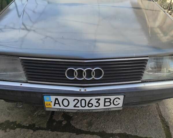 Серый Ауди 100, объемом двигателя 1.98 л и пробегом 400 тыс. км за 1500 $, фото 1 на Automoto.ua