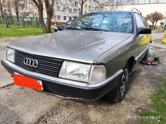 Серый Ауди 100, объемом двигателя 2 л и пробегом 48 тыс. км за 1900 $, фото 1 на Automoto.ua