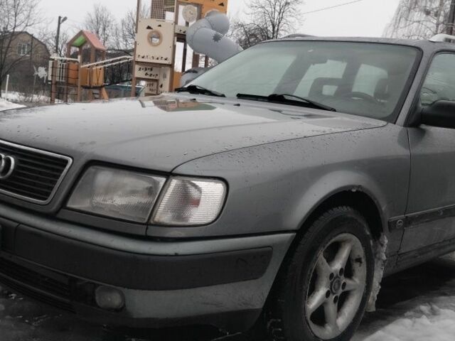 Серый Ауди 100, объемом двигателя 2.8 л и пробегом 270 тыс. км за 1300 $, фото 1 на Automoto.ua