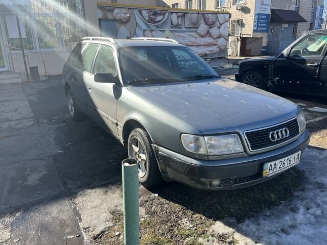 Серый Ауди 100, объемом двигателя 2.8 л и пробегом 300 тыс. км за 1700 $, фото 1 на Automoto.ua