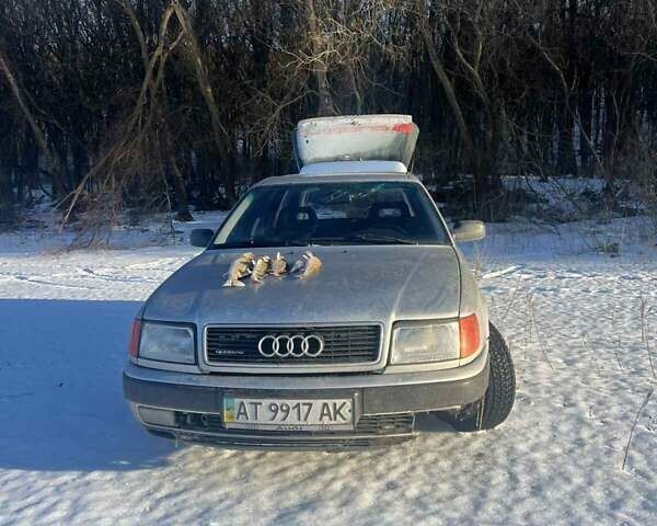 Серый Ауди 100, объемом двигателя 2.6 л и пробегом 384 тыс. км за 2700 $, фото 1 на Automoto.ua