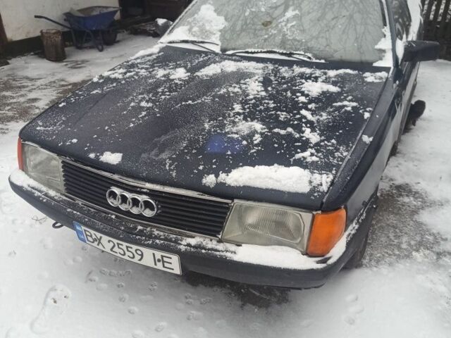 Синий Ауди 100, объемом двигателя 1.8 л и пробегом 1 тыс. км за 833 $, фото 1 на Automoto.ua