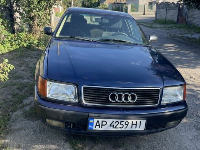 Синій Ауді 100, об'ємом двигуна 2.6 л та пробігом 300 тис. км за 2398 $, фото 1 на Automoto.ua
