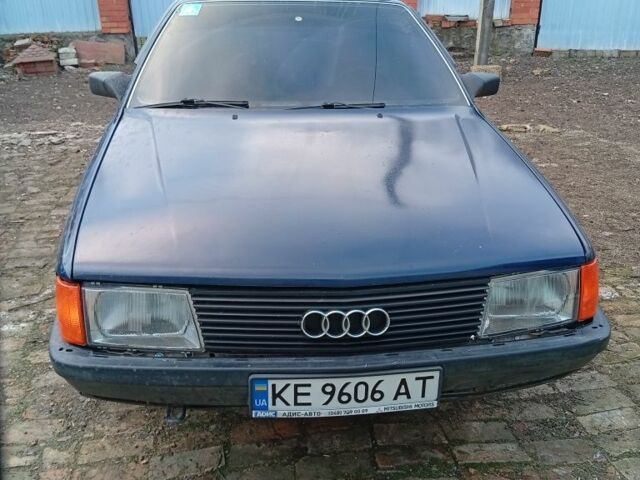 Синий Ауди 100, объемом двигателя 1.8 л и пробегом 3 тыс. км за 1221 $, фото 1 на Automoto.ua
