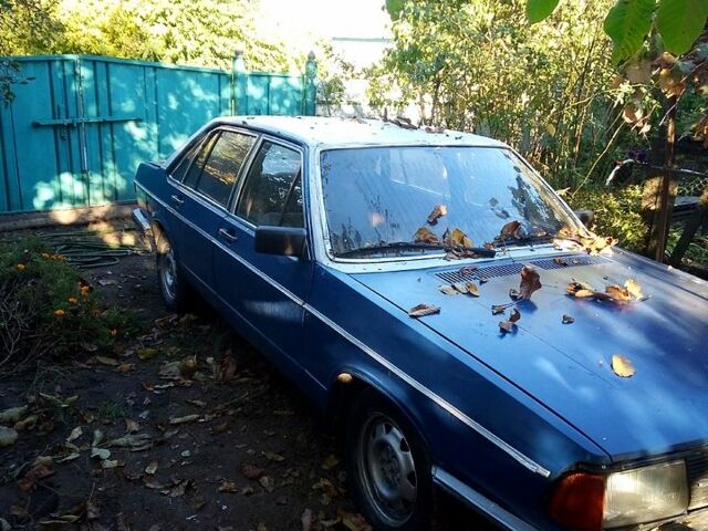 Синий Ауди 100, объемом двигателя 18 л и пробегом 0 тыс. км за 480 $, фото 1 на Automoto.ua