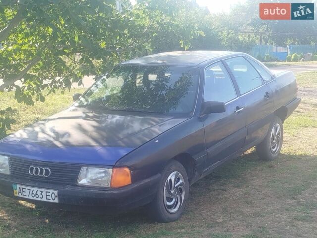 Синий Ауди 100, объемом двигателя 2.1 л и пробегом 100 тыс. км за 557 $, фото 1 на Automoto.ua