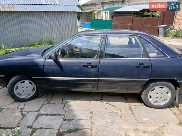 Синій Ауді 100, об'ємом двигуна 1.8 л та пробігом 100 тис. км за 1100 $, фото 1 на Automoto.ua