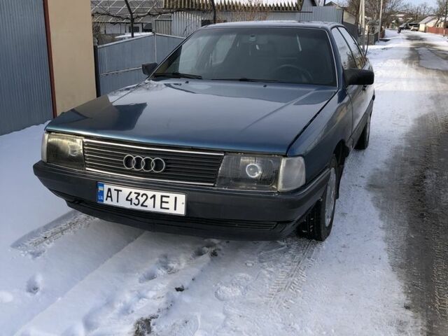 Синий Ауди 100, объемом двигателя 1.8 л и пробегом 400 тыс. км за 1900 $, фото 1 на Automoto.ua