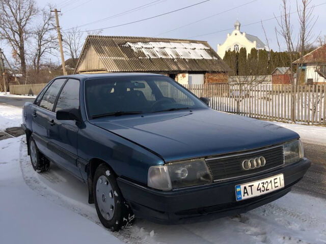 Синий Ауди 100, объемом двигателя 1.78 л и пробегом 400 тыс. км за 1900 $, фото 1 на Automoto.ua