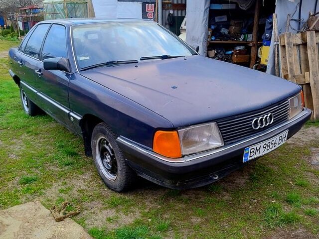 Синій Ауді 100, об'ємом двигуна 18 л та пробігом 200 тис. км за 950 $, фото 1 на Automoto.ua