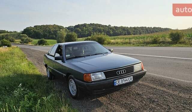 Синий Ауди 100, объемом двигателя 2 л и пробегом 290 тыс. км за 2900 $, фото 1 на Automoto.ua