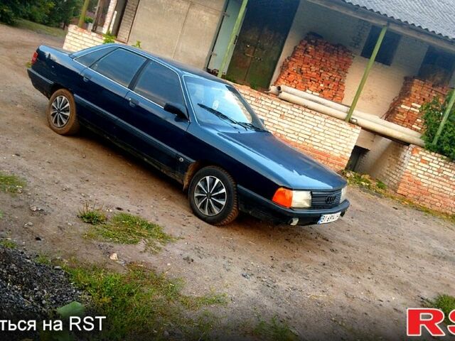 Синий Ауди 100, объемом двигателя 2.3 л и пробегом 0 тыс. км за 950 $, фото 1 на Automoto.ua