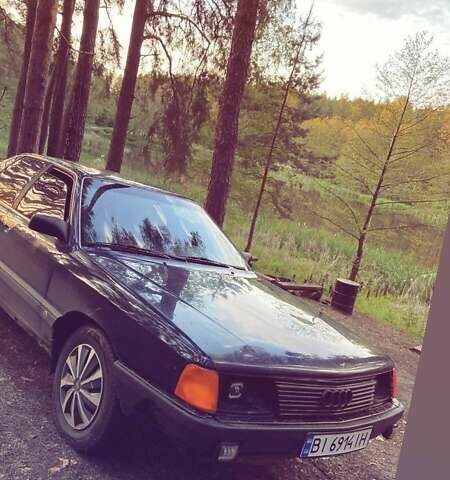 Синий Ауди 100, объемом двигателя 2.3 л и пробегом 400 тыс. км за 1600 $, фото 1 на Automoto.ua