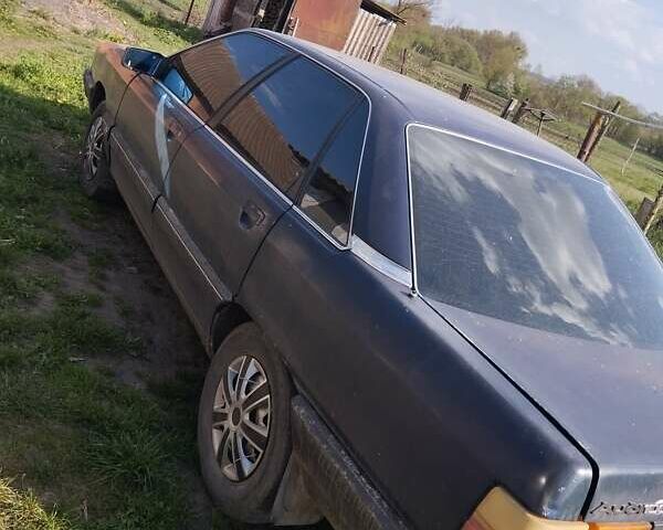 Синий Ауди 100, объемом двигателя 1.8 л и пробегом 159 тыс. км за 1200 $, фото 1 на Automoto.ua