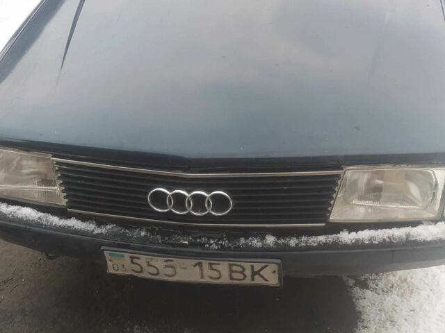 Синій Ауді 100, об'ємом двигуна 2.5 л та пробігом 285 тис. км за 1800 $, фото 1 на Automoto.ua
