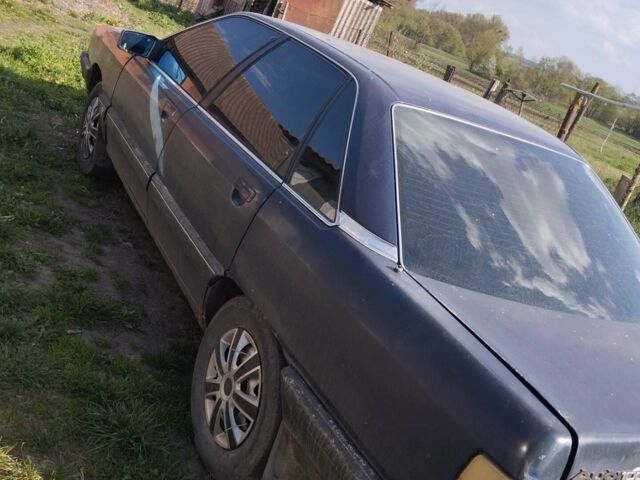 Синий Ауди 100, объемом двигателя 1.8 л и пробегом 159 тыс. км за 1200 $, фото 1 на Automoto.ua