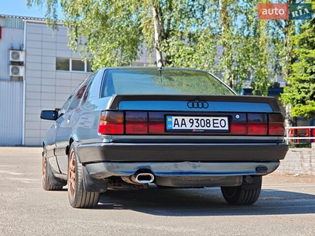 Синий Ауди 100, объемом двигателя 2.3 л и пробегом 560 тыс. км за 3500 $, фото 1 на Automoto.ua