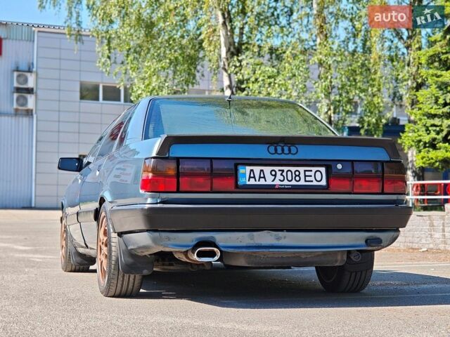Синий Ауди 100, объемом двигателя 2.3 л и пробегом 560 тыс. км за 4800 $, фото 1 на Automoto.ua