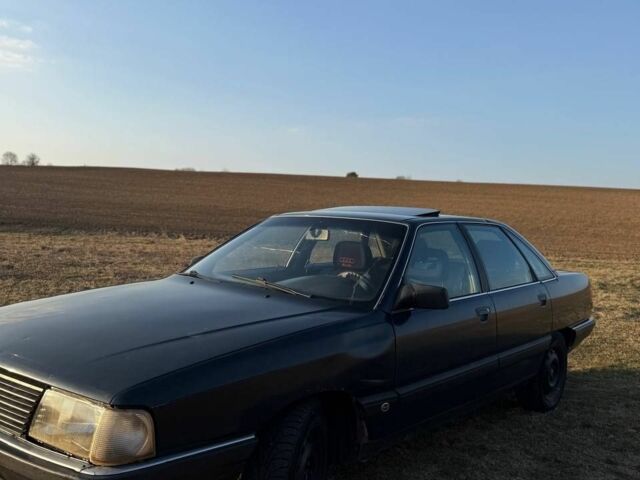 Синій Ауді 100, об'ємом двигуна 2 л та пробігом 400 тис. км за 1000 $, фото 1 на Automoto.ua