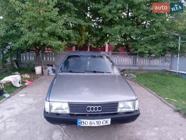Синий Ауди 100, объемом двигателя 1.8 л и пробегом 459 тыс. км за 1600 $, фото 1 на Automoto.ua