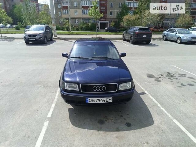 Синий Ауди 100, объемом двигателя 2.3 л и пробегом 260 тыс. км за 2600 $, фото 1 на Automoto.ua