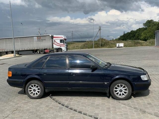 Синий Ауди 100, объемом двигателя 2.3 л и пробегом 286 тыс. км за 2300 $, фото 1 на Automoto.ua