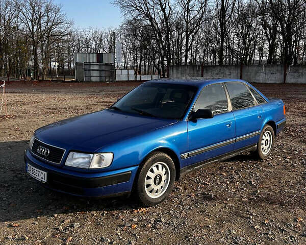 Синий Ауди 100, объемом двигателя 1.98 л и пробегом 358 тыс. км за 2499 $, фото 1 на Automoto.ua