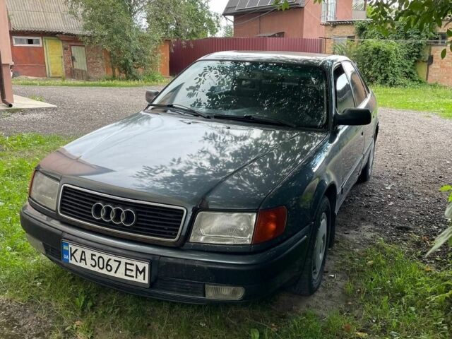 Синий Ауди 100, объемом двигателя 2.8 л и пробегом 517 тыс. км за 1801 $, фото 1 на Automoto.ua