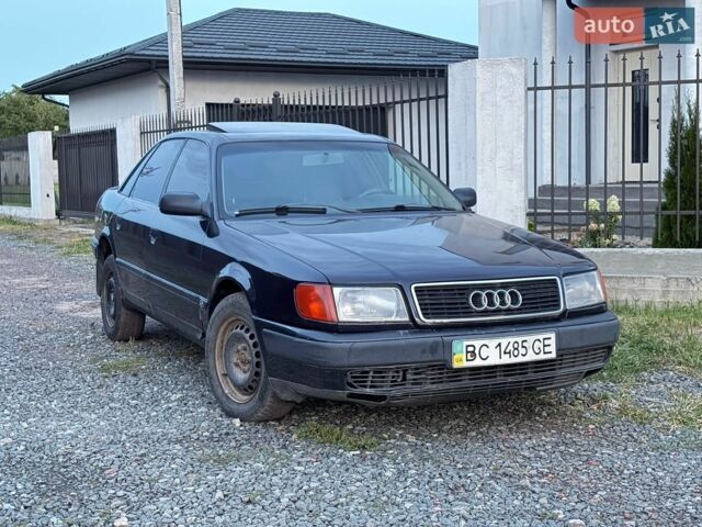 Синий Ауди 100, объемом двигателя 2.3 л и пробегом 320 тыс. км за 1700 $, фото 1 на Automoto.ua