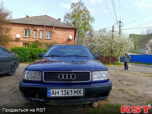 Синій Ауді 100, об'ємом двигуна 2 л та пробігом 260 тис. км за 2200 $, фото 1 на Automoto.ua