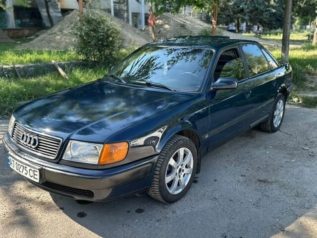 Синий Ауди 100, объемом двигателя 2.77 л и пробегом 347 тыс. км за 2300 $, фото 1 на Automoto.ua