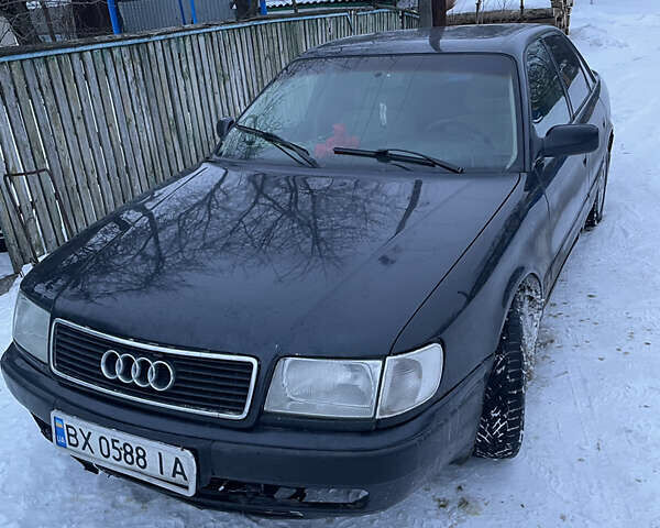 Синій Ауді 100, об'ємом двигуна 2.77 л та пробігом 324 тис. км за 1900 $, фото 1 на Automoto.ua