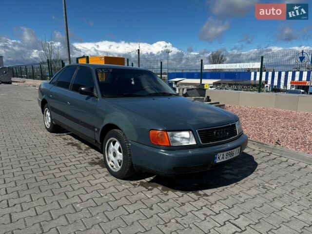 Синій Ауді 100, об'ємом двигуна 2 л та пробігом 367 тис. км за 2400 $, фото 1 на Automoto.ua