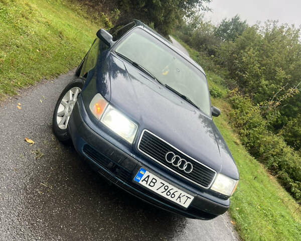 Синий Ауди 100, объемом двигателя 2.8 л и пробегом 300 тыс. км за 2450 $, фото 1 на Automoto.ua