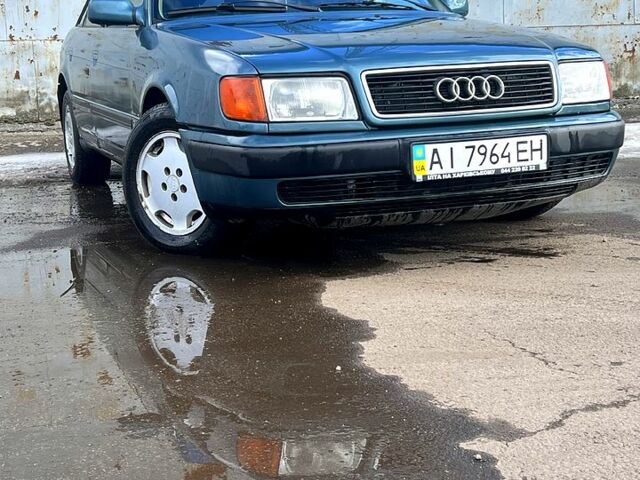 Синій Ауді 100, об'ємом двигуна 2.8 л та пробігом 0 тис. км за 2800 $, фото 1 на Automoto.ua