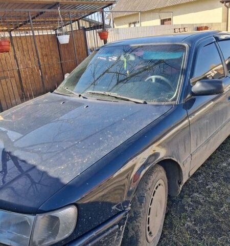 Синій Ауді 100, об'ємом двигуна 2 л та пробігом 350 тис. км за 1400 $, фото 1 на Automoto.ua
