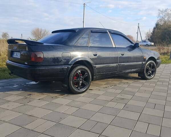 Синий Ауди 100, объемом двигателя 1.98 л и пробегом 382 тыс. км за 1700 $, фото 1 на Automoto.ua