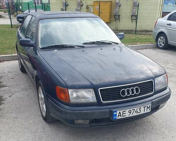 Синій Ауді 100, об'ємом двигуна 1.98 л та пробігом 500 тис. км за 1600 $, фото 1 на Automoto.ua