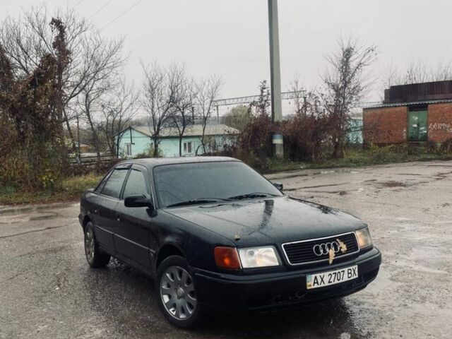 Синий Ауди 100, объемом двигателя 2.3 л и пробегом 250 тыс. км за 1204 $, фото 1 на Automoto.ua