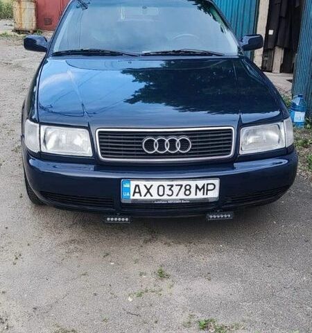 Синій Ауді 100, об'ємом двигуна 2.8 л та пробігом 50 тис. км за 3500 $, фото 1 на Automoto.ua