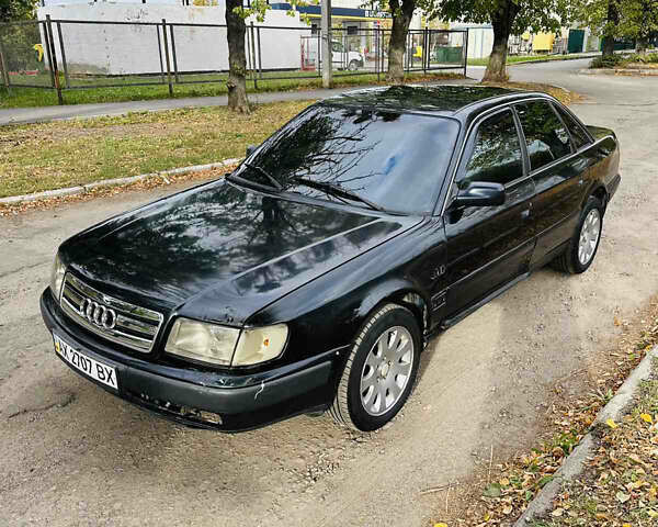 Синий Ауди 100, объемом двигателя 2.3 л и пробегом 400 тыс. км за 1500 $, фото 1 на Automoto.ua