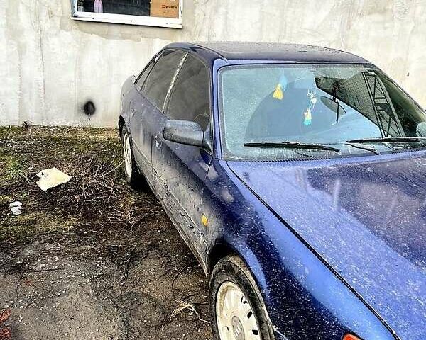 Синий Ауди 100, объемом двигателя 2.3 л и пробегом 350 тыс. км за 1500 $, фото 1 на Automoto.ua