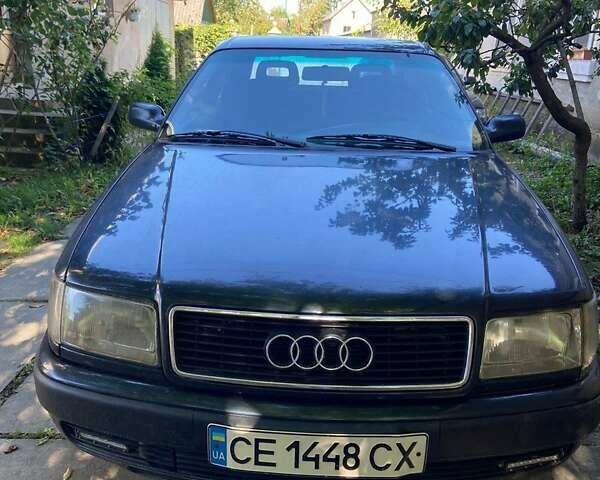 Синий Ауди 100, объемом двигателя 2.5 л и пробегом 130 тыс. км за 3150 $, фото 1 на Automoto.ua