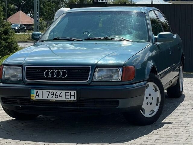 Синий Ауди 100, объемом двигателя 2.8 л и пробегом 624 тыс. км за 2900 $, фото 1 на Automoto.ua