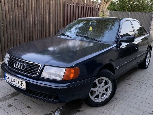 Синій Ауді 100, об'ємом двигуна 2.8 л та пробігом 336 тис. км за 3500 $, фото 1 на Automoto.ua