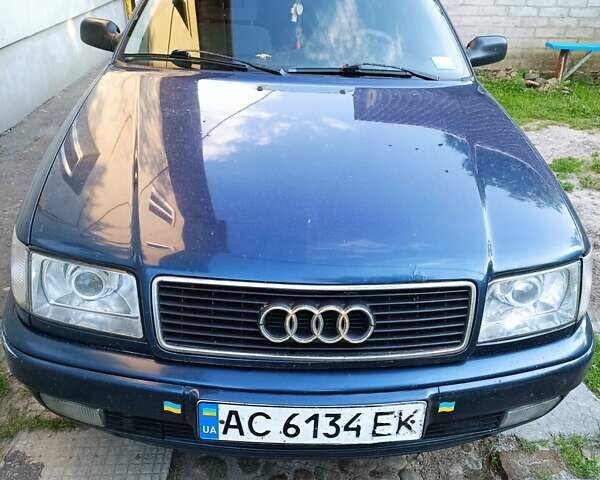 Синий Ауди 100, объемом двигателя 2.3 л и пробегом 400 тыс. км за 2900 $, фото 1 на Automoto.ua