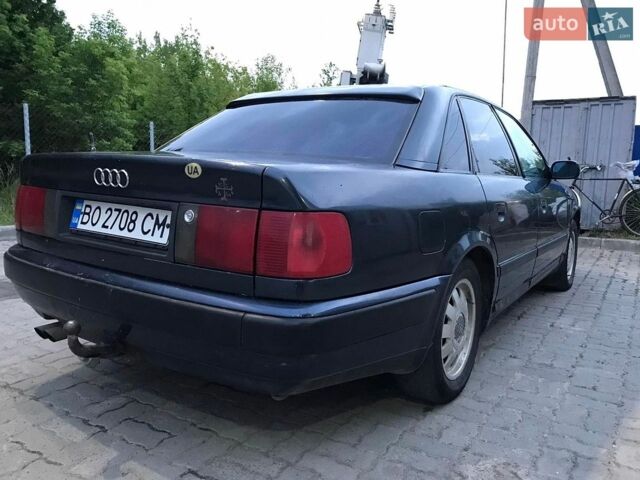 Синий Ауди 100, объемом двигателя 2.6 л и пробегом 354 тыс. км за 1450 $, фото 1 на Automoto.ua