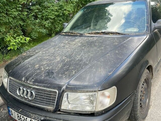 Синій Ауді 100, об'ємом двигуна 2.6 л та пробігом 200 тис. км за 1456 $, фото 1 на Automoto.ua