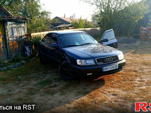Синій Ауді 100, об'ємом двигуна 2 л та пробігом 380 тис. км за 2900 $, фото 1 на Automoto.ua